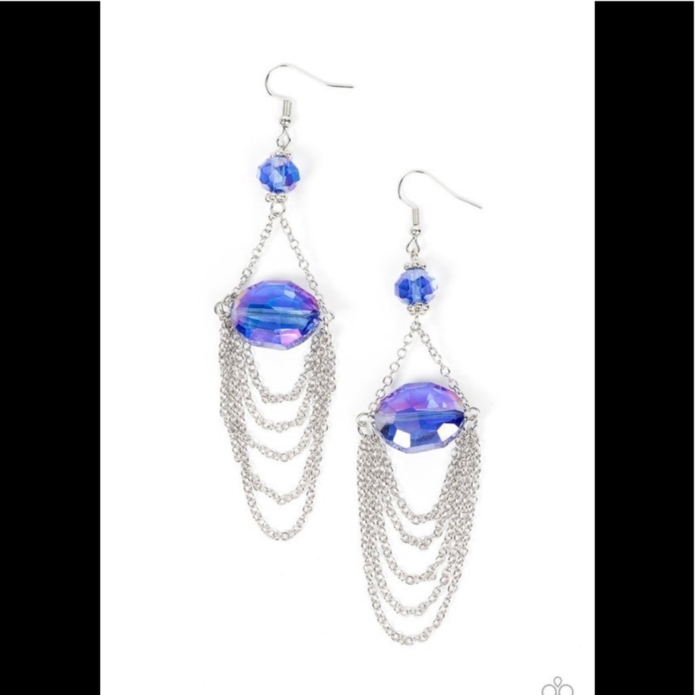 Ethereally Extravagant - Blue Iridescent